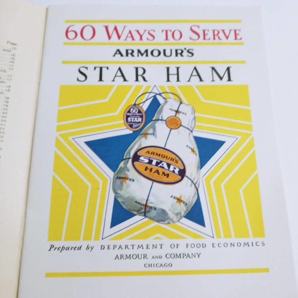 Vintage 60 Ways to Serve Ham Armour and Co 1934 (bb2) - Picture 2 of 10